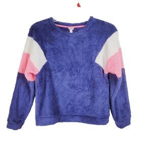 New More Than Magic fleece sweatshirt purple pullover girls Size XL Cozy Comfy